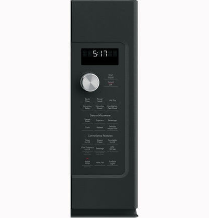 CAFE  1.7 Cu. Ft. Convection Over-the-Range Microwave Oven Black - CVM517P3RD1