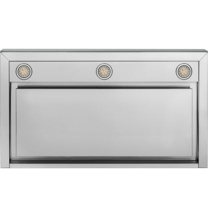 CAFE UVW9361SLSS 36" Smart Designer Wall Mount Hood w/ Perimeter Venting in Stainless Steel - UVW9361SLSS