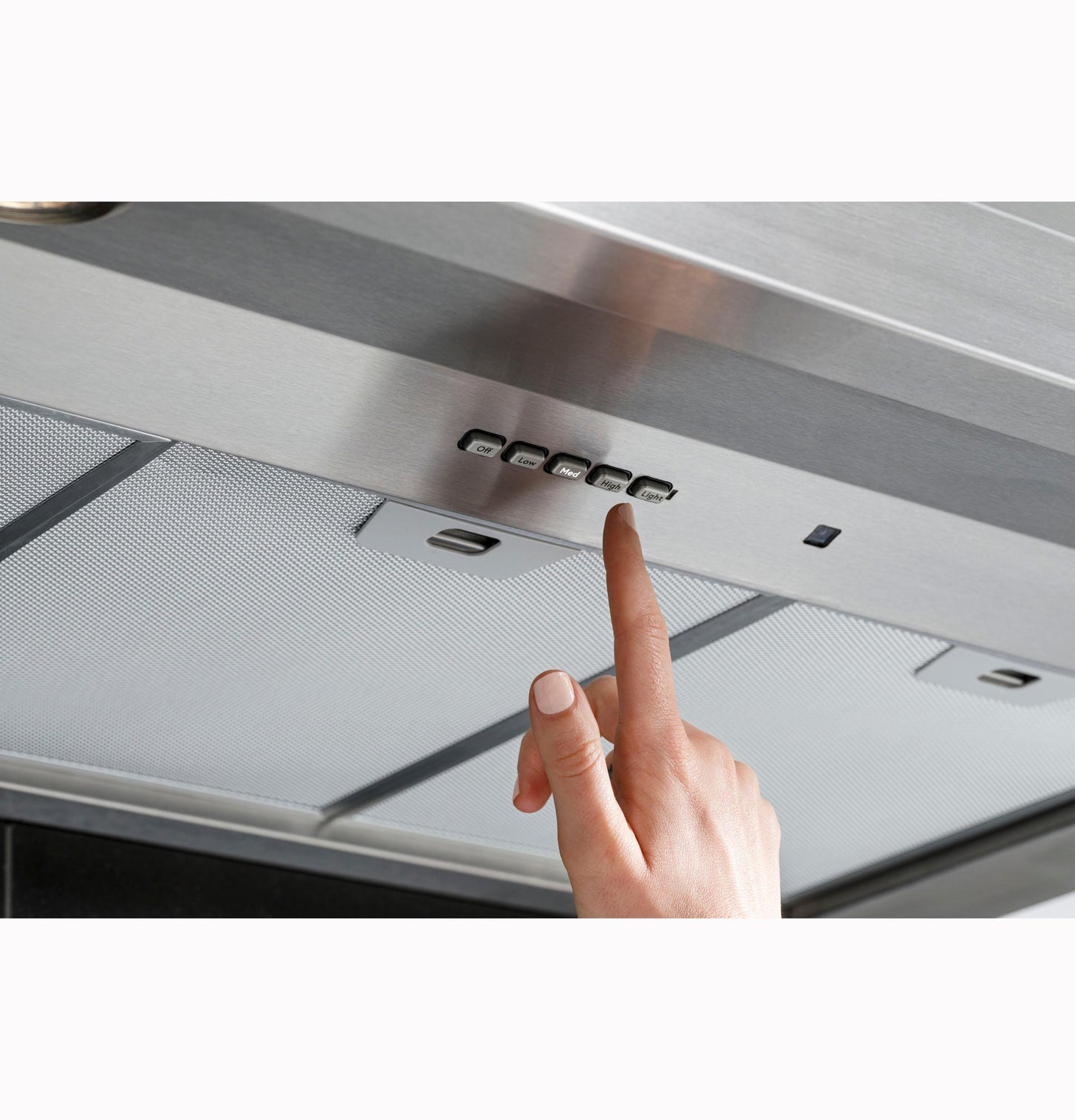 CAFE UVW8364SPSS 36" Designer Wall Mount Hood w/ Dimmable LED Lighting in Stainless Steel - UVW8364SPSS