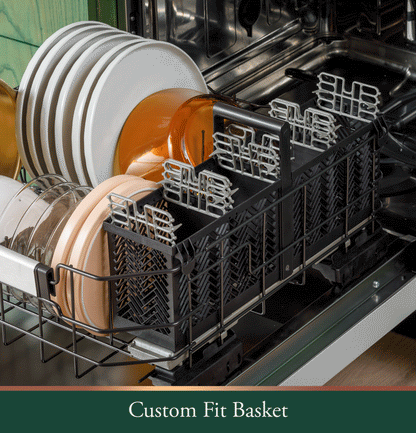 CAFE CDT888P3VD1 CAFé™ CustomFit ENERGY STAR Stainless Interior Smart Dishwasher with Ultra Wash Top Rack and Dual Convection Ultra Dry, LED Lights, 39 dBA Black - CDT888P3VD1