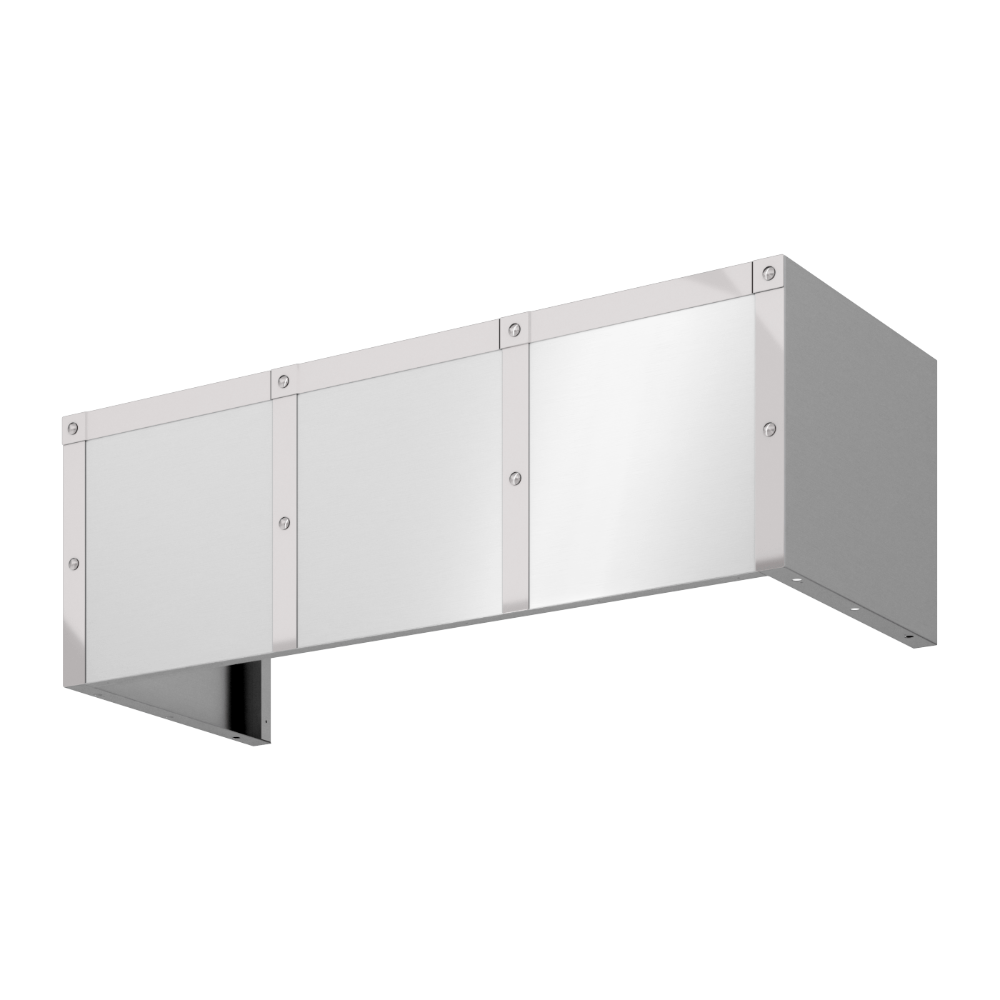 Zephyr DC13612AS Duct Cover, 36in x 12in, SS, w/SS Banding Stainless - DC13612AS