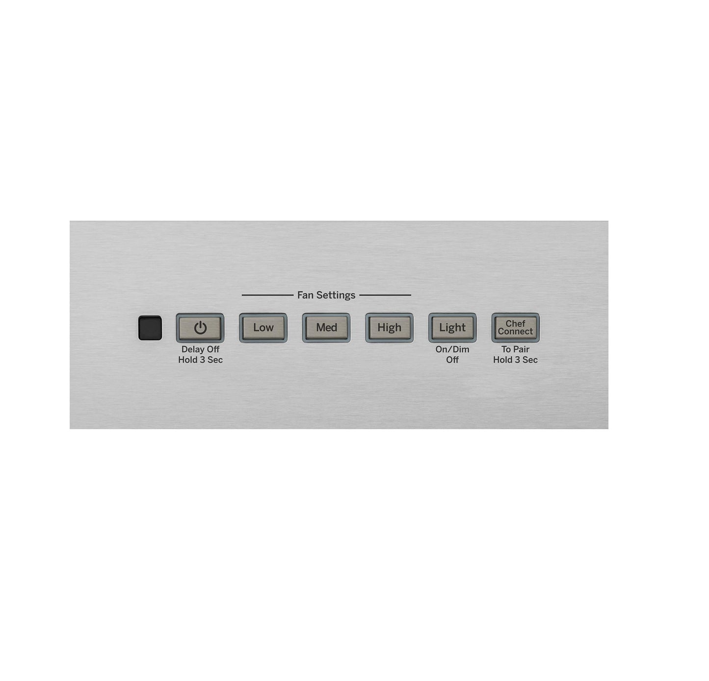 CAFE UVW8301SLSS 30" Designer Wall Mount Hood w/ Dimmable LED Lighting in Stainless Steel - UVW8301SLSS