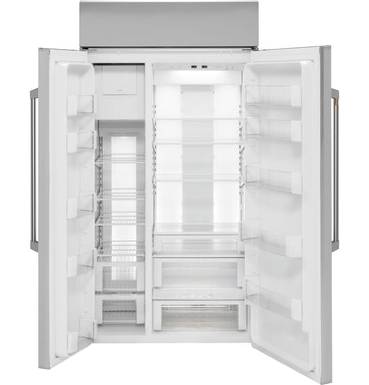 CAFE 48" Smart Built-In Side-by-Side Refrigerator in Stainless Steel - CSB48WP2NS1