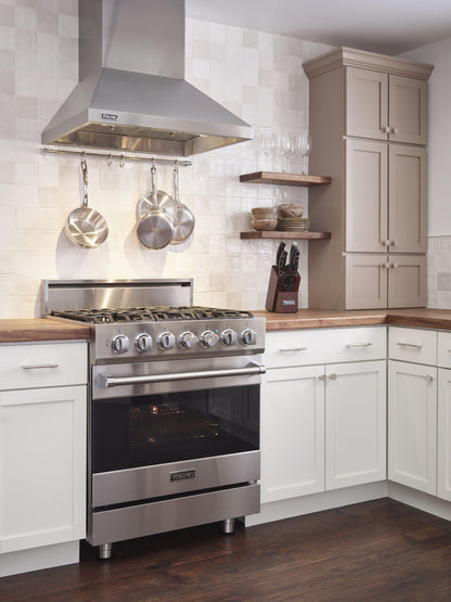 VIKING 30" Self-Cleaning Dual Fuel Range Viking 3 Series Gold - RVDR33025BGH