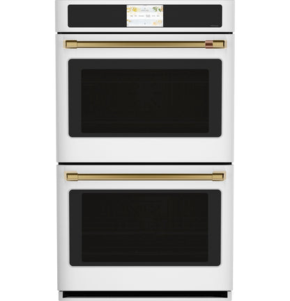 CAFE CTD90DP4NW2 CAFé Professional Series 30" Smart Built-In Convection Double Wall Oven in White - CTD90DP4NW2