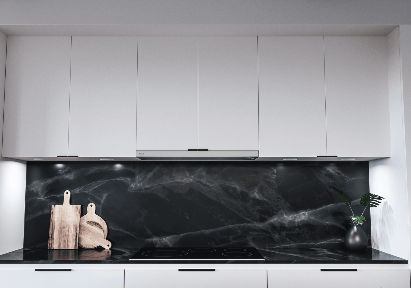 ZEPHYR Pisa, Under Cabinet, 36", SS, 290 CFM in Stainless Steel - ZPIE36BG290