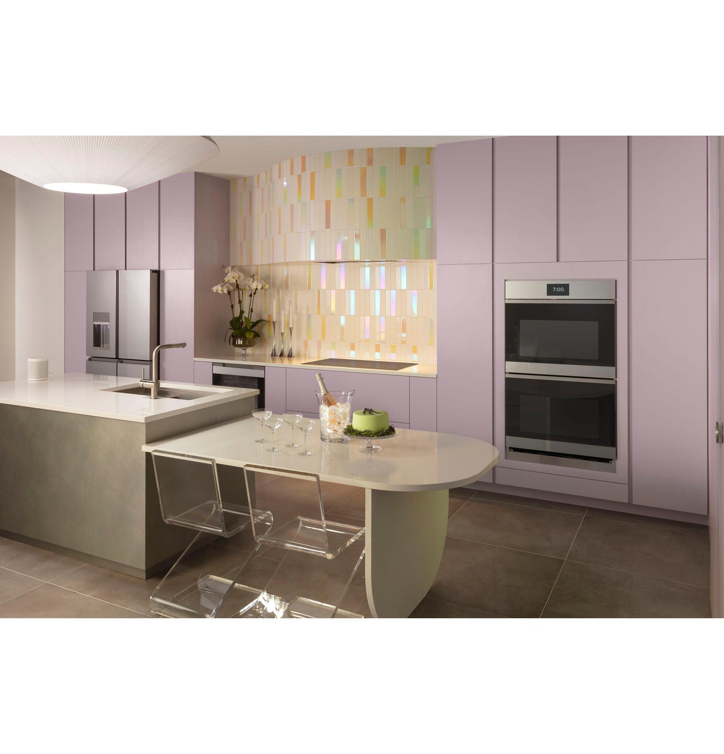 CAFE UVC9360SLSS 36" Smart Designer Custom Insert w/ Dimmable LED Lighting in Stainless Steel - UVC9360SLSS