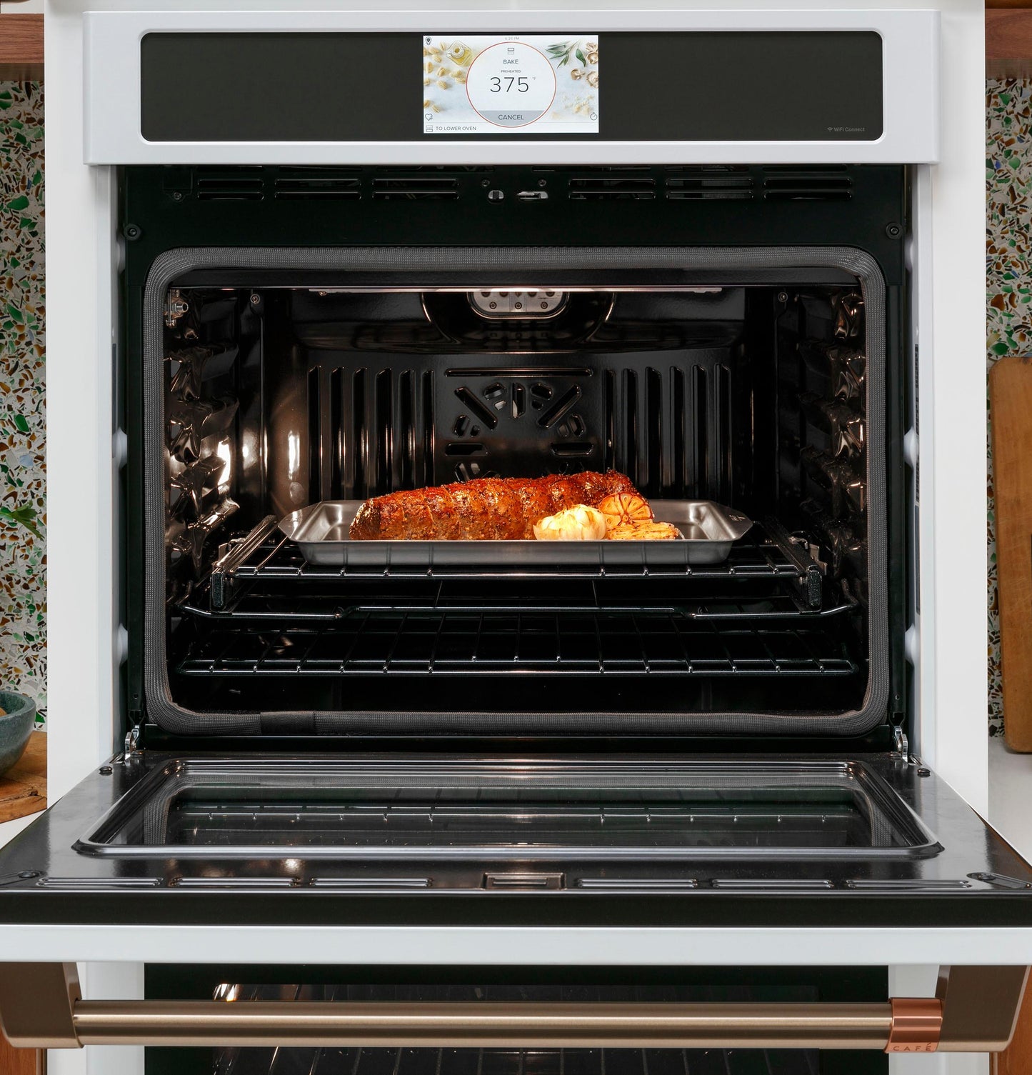 CAFE Professional Series 30" Smart Built-In Convection Single Wall Oven White - CTS90DP4NW2