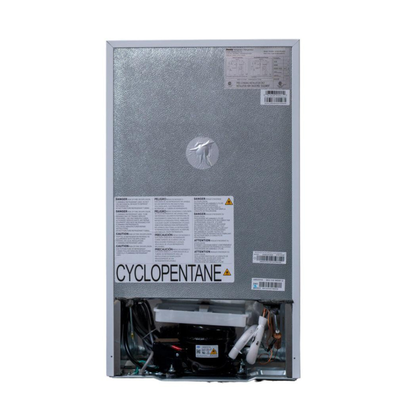 DANBY Danby 3.1 cu. ft. 2-door Compact Fridge in White - DCR031B1WDD