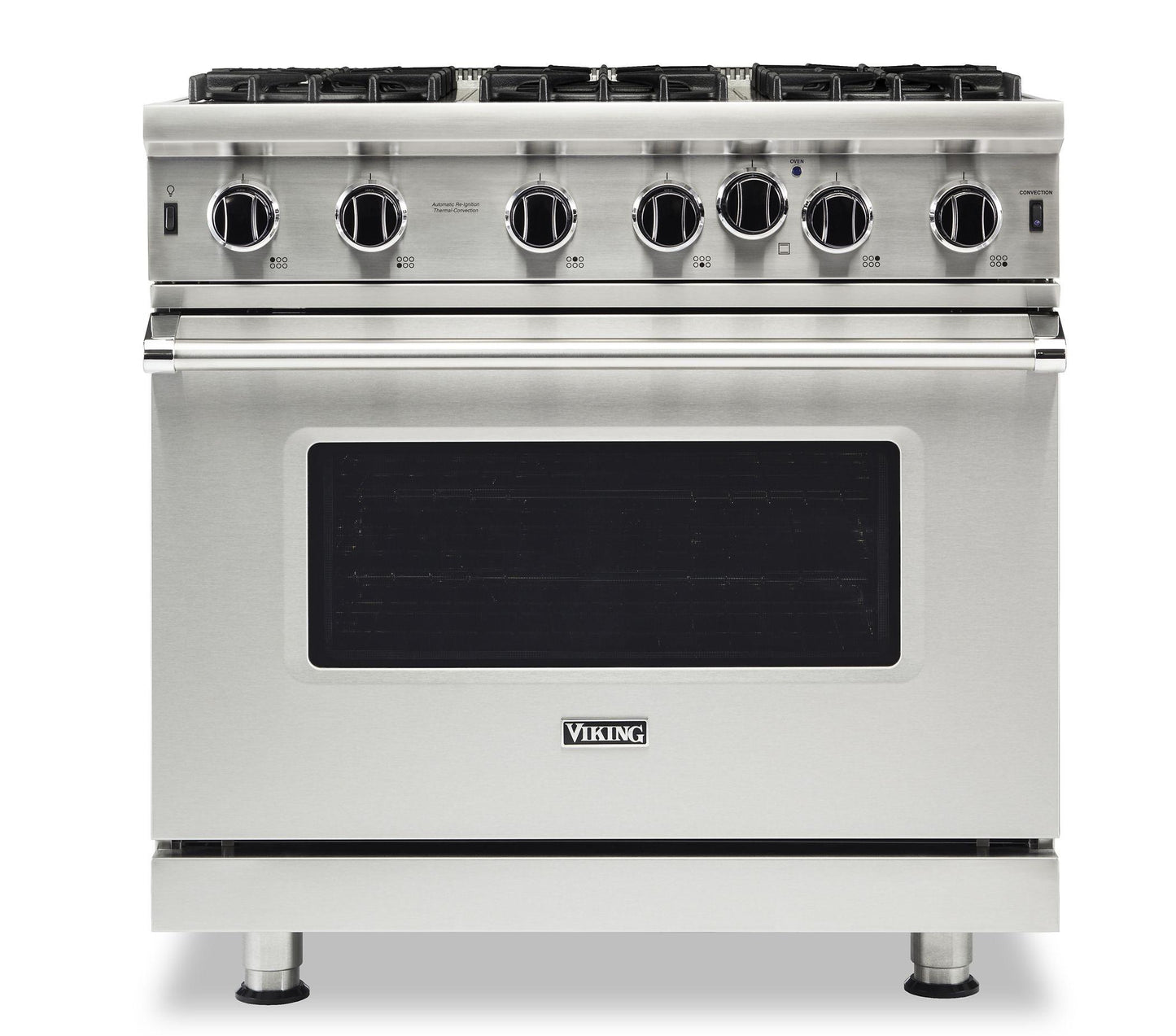 VIKING 36" Open Burner Gas Range Viking 5 Series White - VGIC53626BPWLP