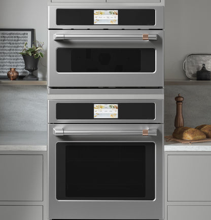 CAFE 27" Smart Single Wall Oven with Convection in Stainless Steel - CKS70DP2NS1