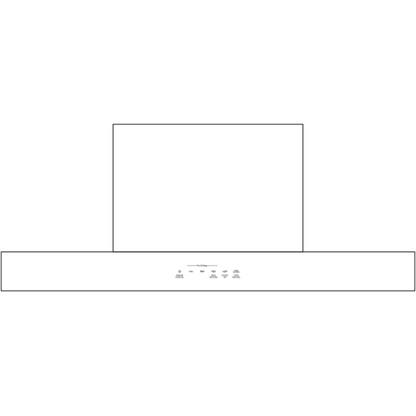 CAFE UVW8301SLSS 30" Designer Wall Mount Hood w/ Dimmable LED Lighting in Stainless Steel - UVW8301SLSS