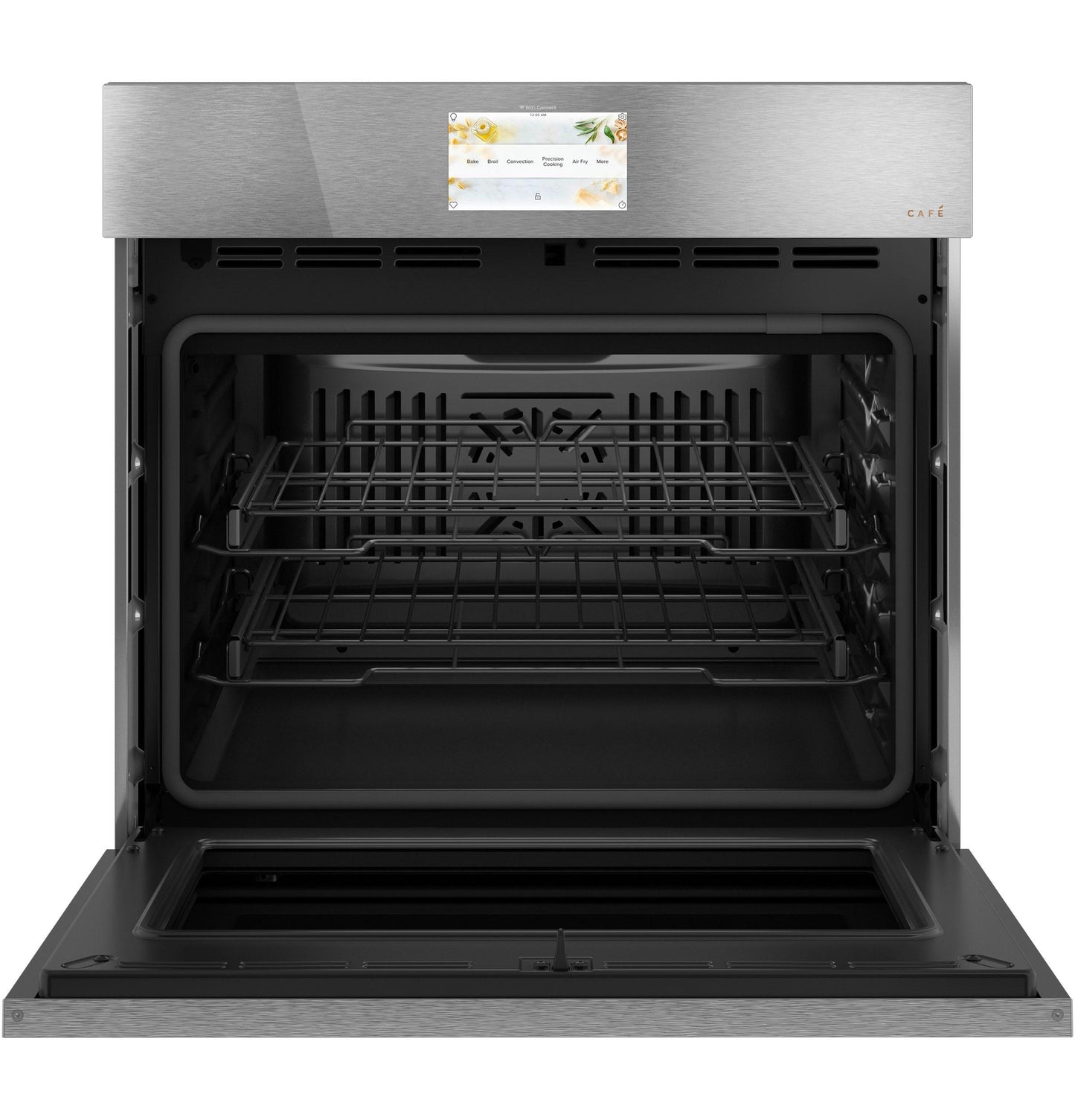 CAFE CTS90DM2NS5 CAFé 30" Smart Built-In Convection Single Wall Oven in Platinum Glass Gray - CTS90DM2NS5