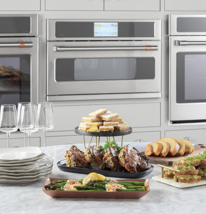 CAFE  30" Custom Speed Cook Oven with 120V Advantium Technology White - CSB913P4VW2