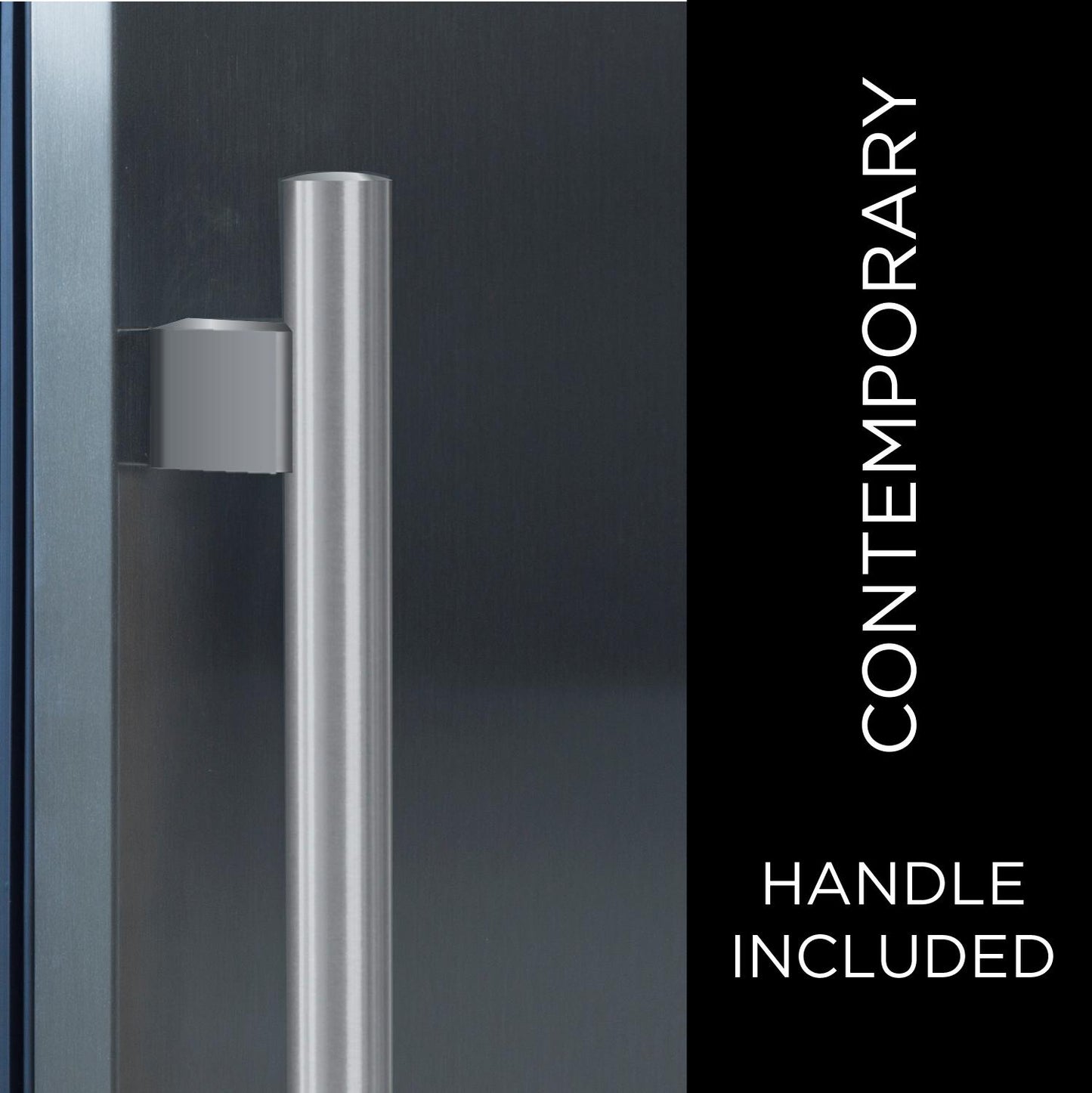 XO APPLIANCE XOU15WGSL 15" Wine Cooler, in Stainless Steel Glass, Left Hinge in Stainless Steel