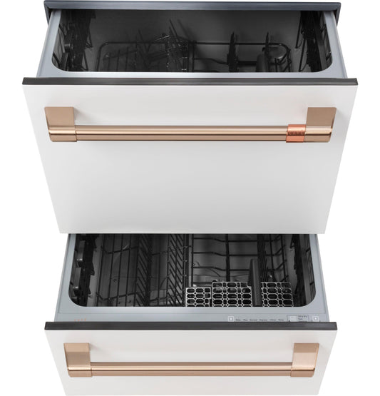 CAFE  Dishwasher Double Drawer White - CDD420P4TW2