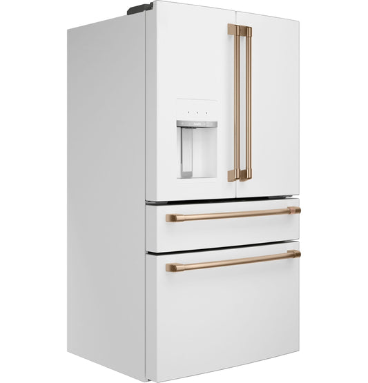 CAFE CKQBLSFNW2 CAFé™ Refrigeration Matte White Side Panel, Full-Depth, 4-Door, Left White - CKQBLSFNW2