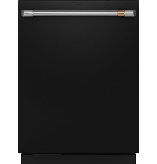 CAFE CustomFit ENERGY STAR Stainless Interior Smart Dishwasher with Ultra Wash Top Rack and Dual Convection Ultra Dry, 44 dBA Black - CDT858P3VD1