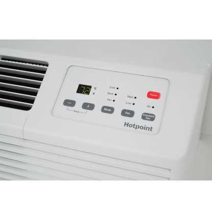 HOTPOINT Hotpoint PTAC with Electric Heat 9,000 BTU, 230/208V, 20amp White - AHES09D3XXA