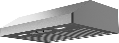 ZEPHYR Gust, UC, 36in, SS, Baffles, LED in Stainless Steel - AK7136BSBF