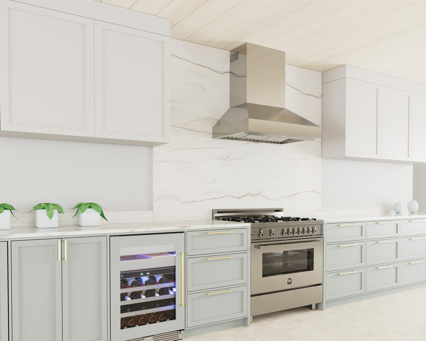 XO APPLIANCE XOVV230SC 30in Pro Wall Chimney Hood in Stainless Steel Straight Lip 600/395 CFM in Stainless Steel - XOVV230SC