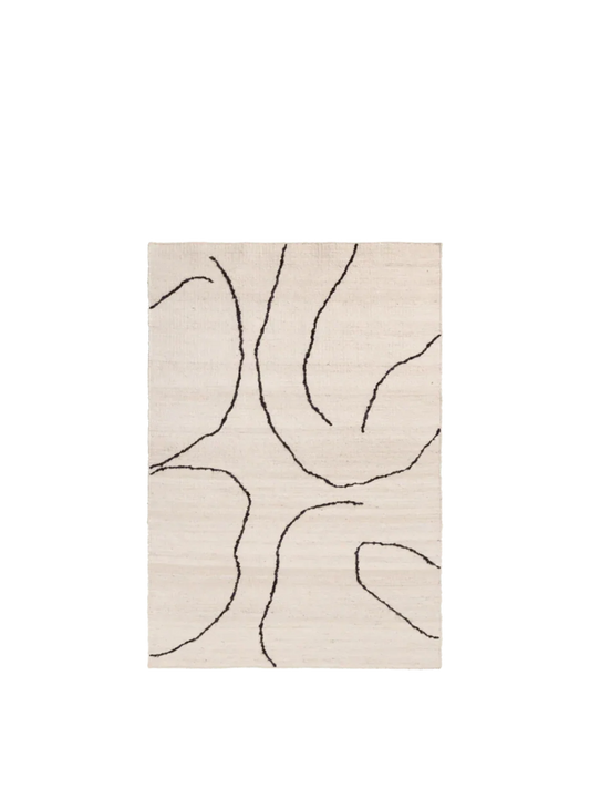 Ferm Living Gesso Jute Rug - 1104271100