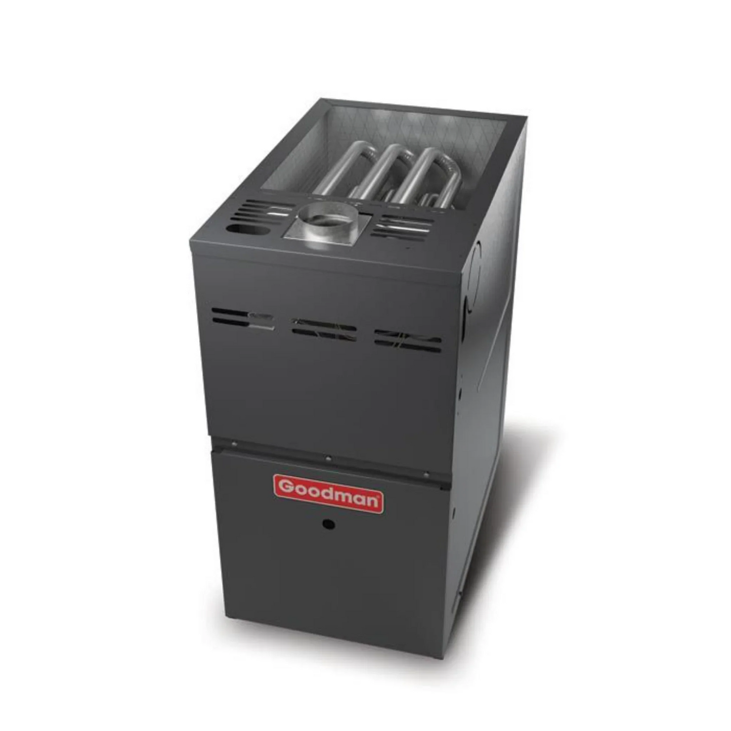 Goodman - 1.5 Ton/60,000 BTU 80% AFUE Gas Furnace and Air Conditioner System - Upflow - 15.2 SEER2 - R32 - CAPTA2422B3