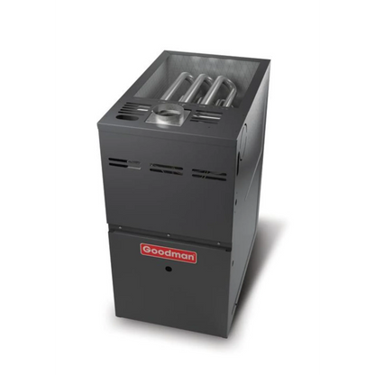 Goodman - 1.5 Ton/60,000 BTU 80% AFUE Gas Furnace and Air Conditioner System - Upflow - 15.2 SEER2 - R32 - CAPTA2422B3