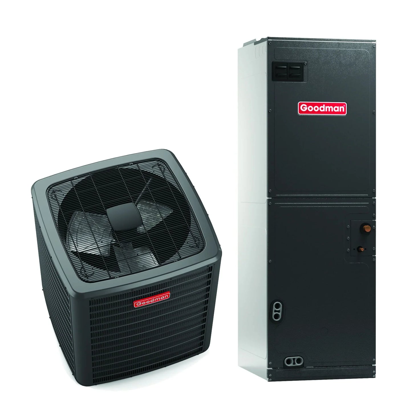 Goodman - 1.5 Ton/18,000 BTU - Multi-Positional - Air Conditioner Split System - 14 SEER2 - R32 - GLXS3BN1810