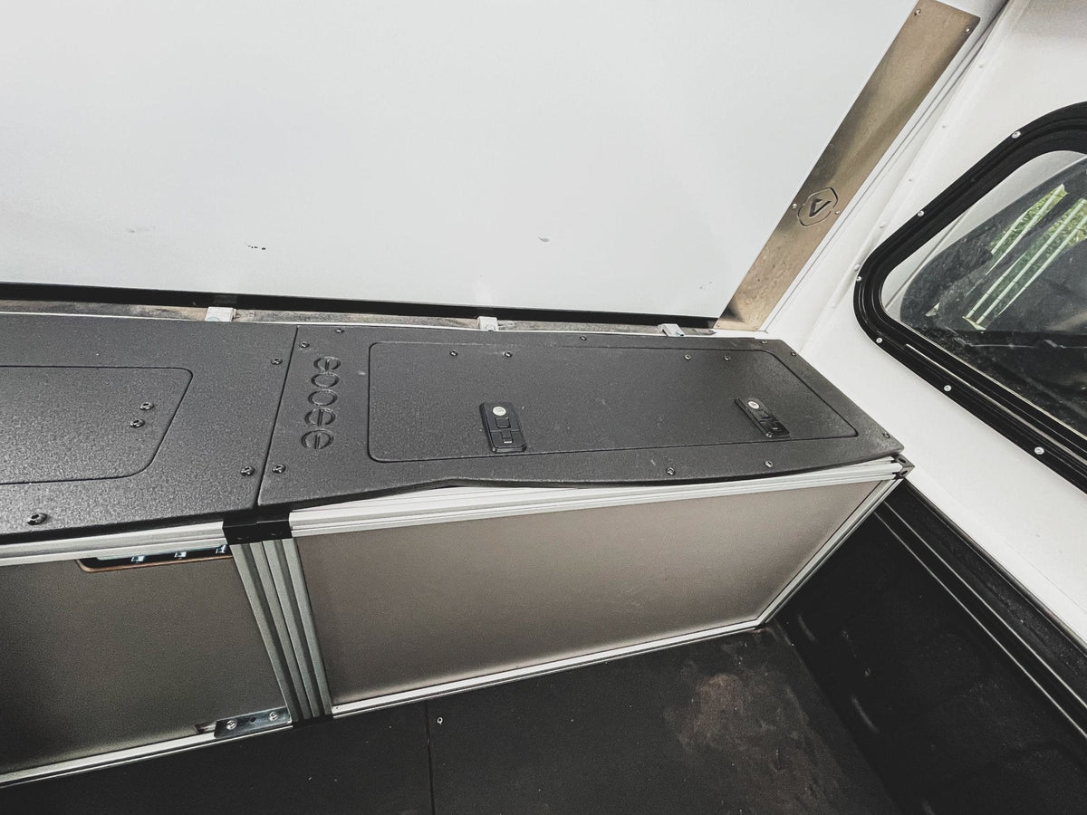 Goose Gear Camper System - Midsize Truck 5 Ft. Bed - Driver Side Front Utility Module - 2786-GGR-SH