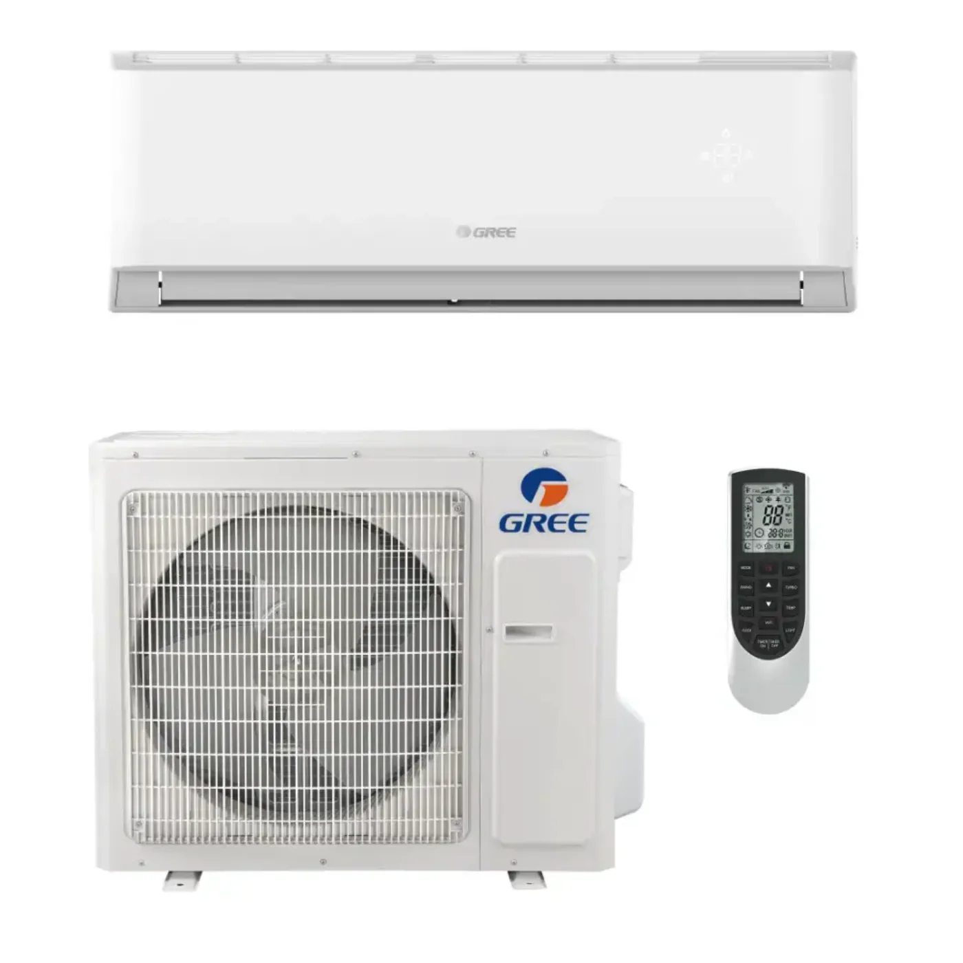 GREE Livo Gen4 30K BTU 20 SEER2 Wall Mount Mini-Split Single Zone Heat Pump - 4LIV30HP230V1A