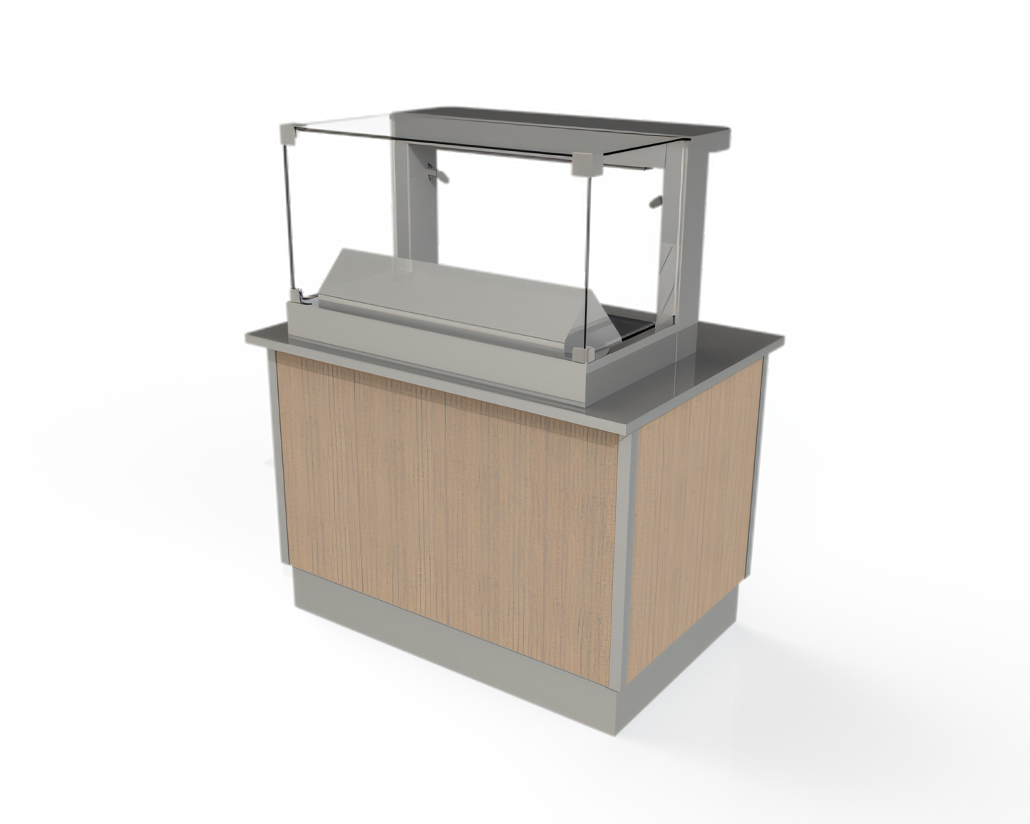 Vollrath 69722S-2-S 4-Series Signature Server Induction-Based Warming Equipment - 69722S-2-S