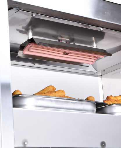 Infrared Heated 3-Tier Holding Shelf for (3) 12 x 20 Pans