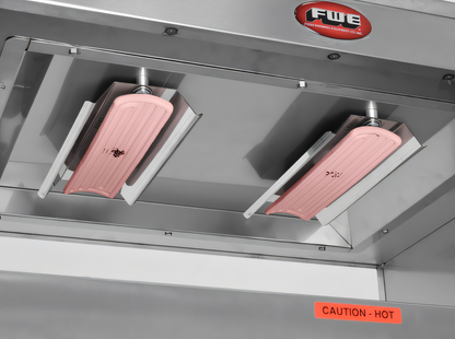 FWE Infrared Heated 3-Tier Countertop Warming Shelf, 6 x 12 x 20 Pan Capacity