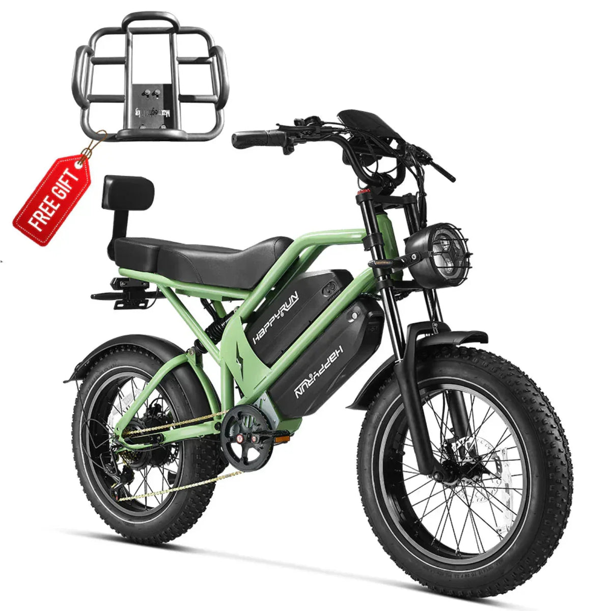 HappyRun G70 48V/38Ah 2000W Electric Cargo Bike