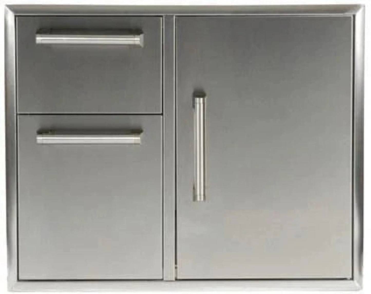 Haven 72" Coyote Outdoor Kitchen Island w/ 2 Drawer Cabinet - HCOY72DRAW-2