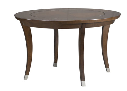Sterling 54 Inch Flip Top 2 in 1 Game Table with 4 Heritage Dining Chairs