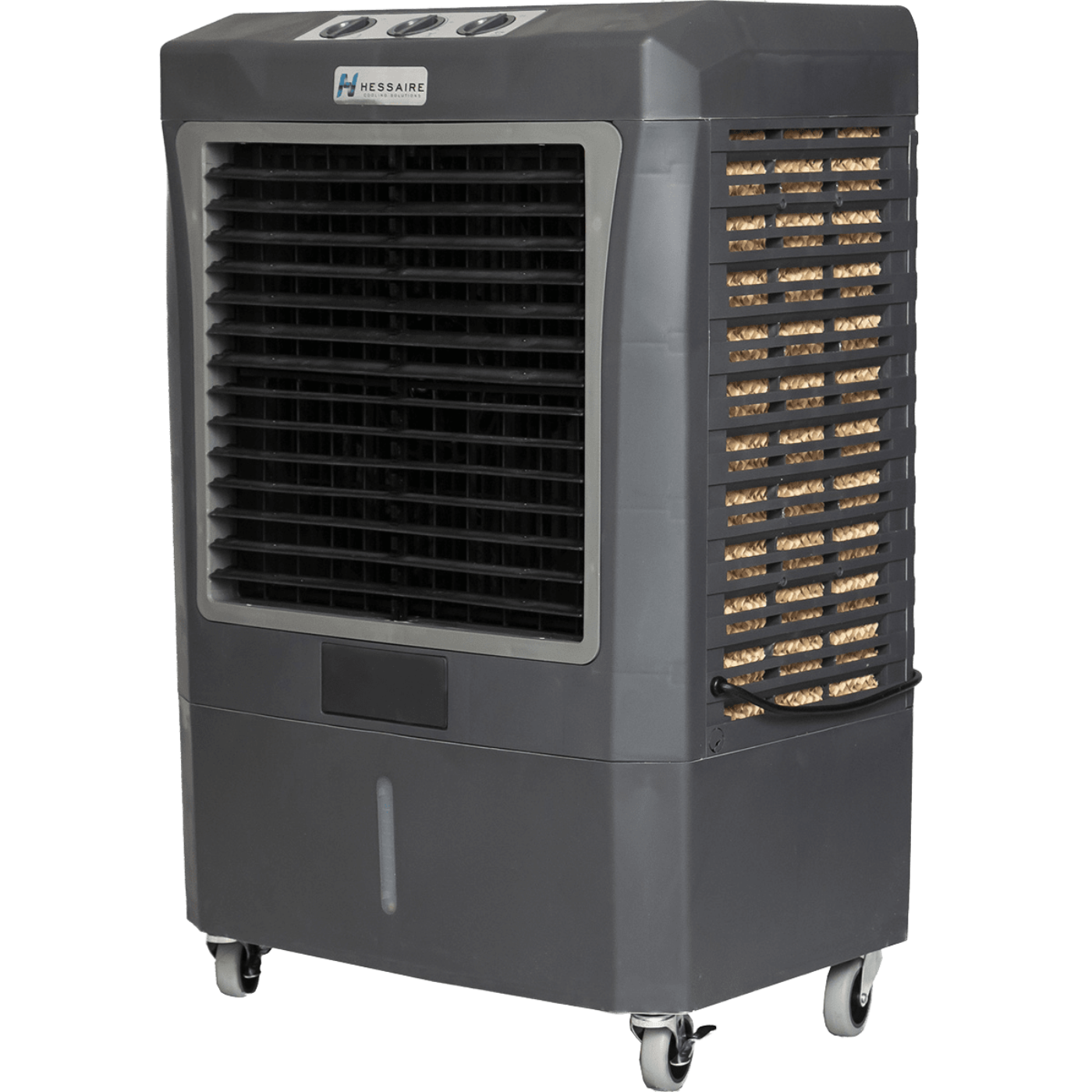 Hessaire MC37V 3,100 CFM Portable Evaporative Cooler - Dark Gray - he7504