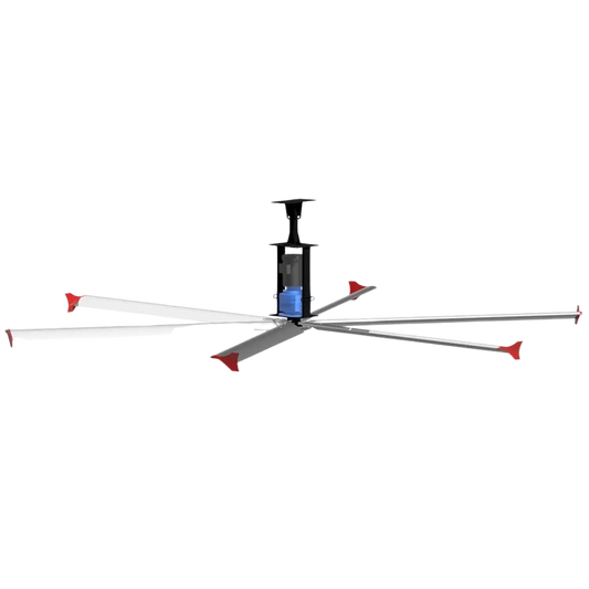 Canarm Hexa-Lite HVLS 18 Foot Blade Industrial Fan New - 6L18-115-1