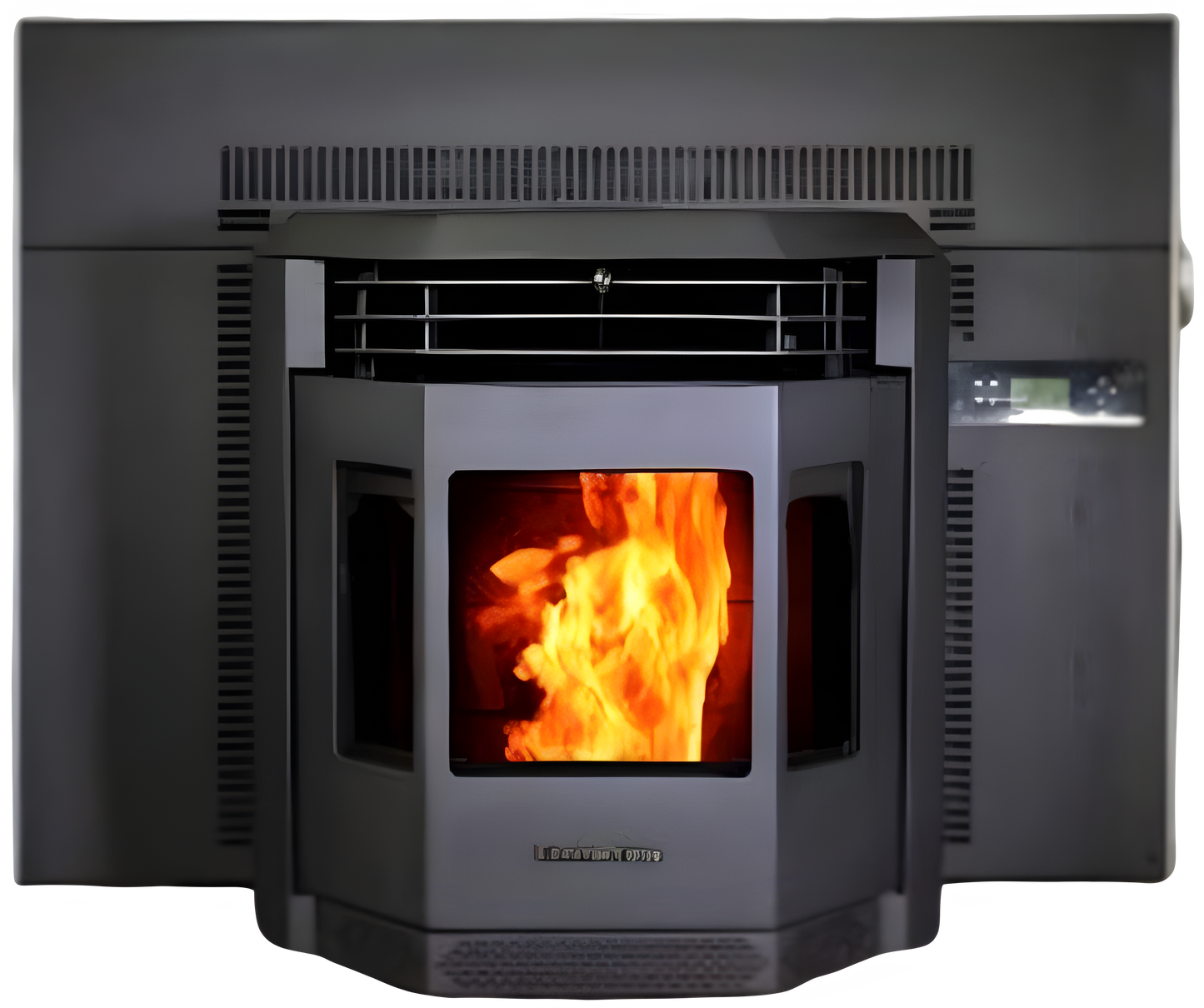 ComfortBilt HP22I 2,800 sq. ft. Pellet Stove Fireplace Insert 47 lb Hopper Capacity Black New - HP22I