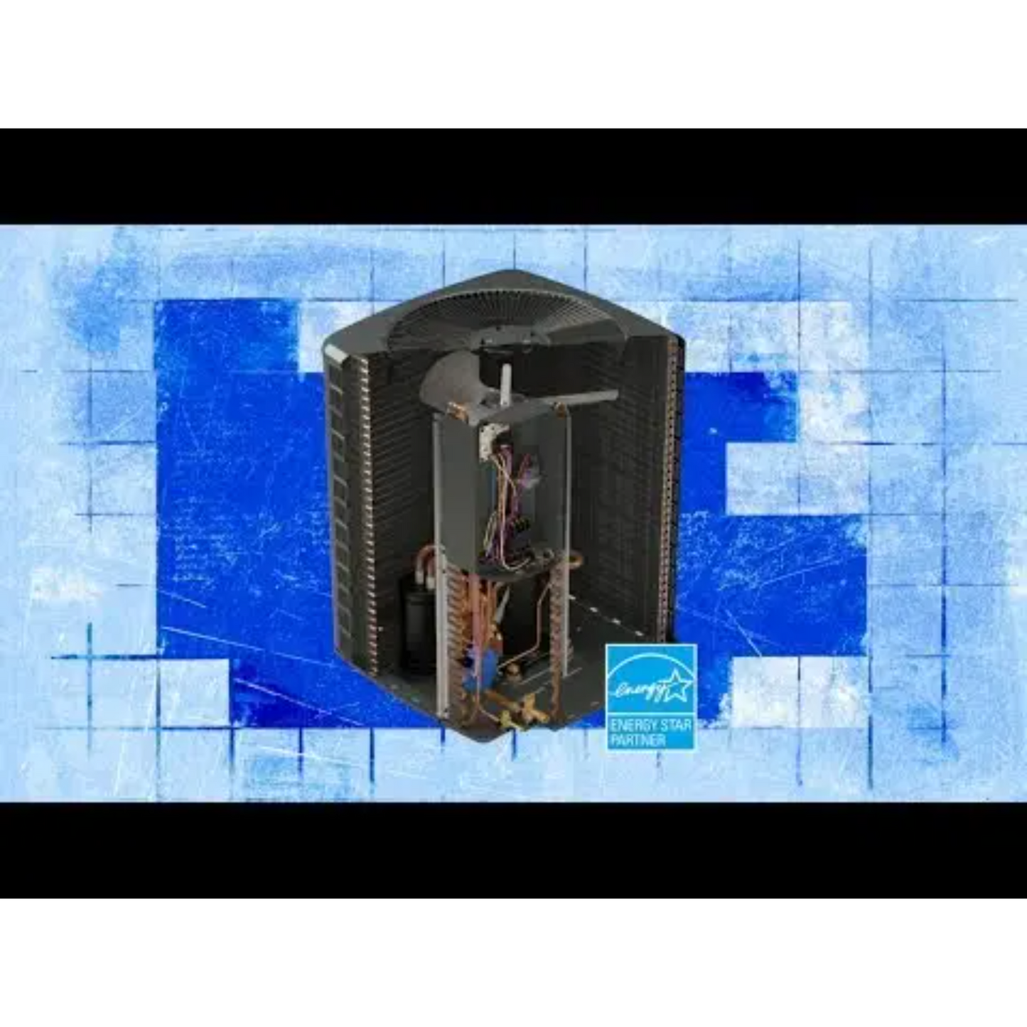 Goodman - 5 Ton/60,000 BTU Air Conditioner Condenser - SEER2 14.3 - Single Stage - R32 - GLXS4BA6010
