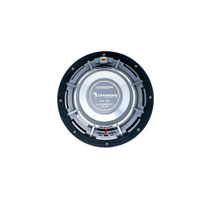 Diamond Audio 6.5" HXMF Series 2-Way Marine Speaker w/Titanium Dome Tweeter (4Ω) - HXM65F4