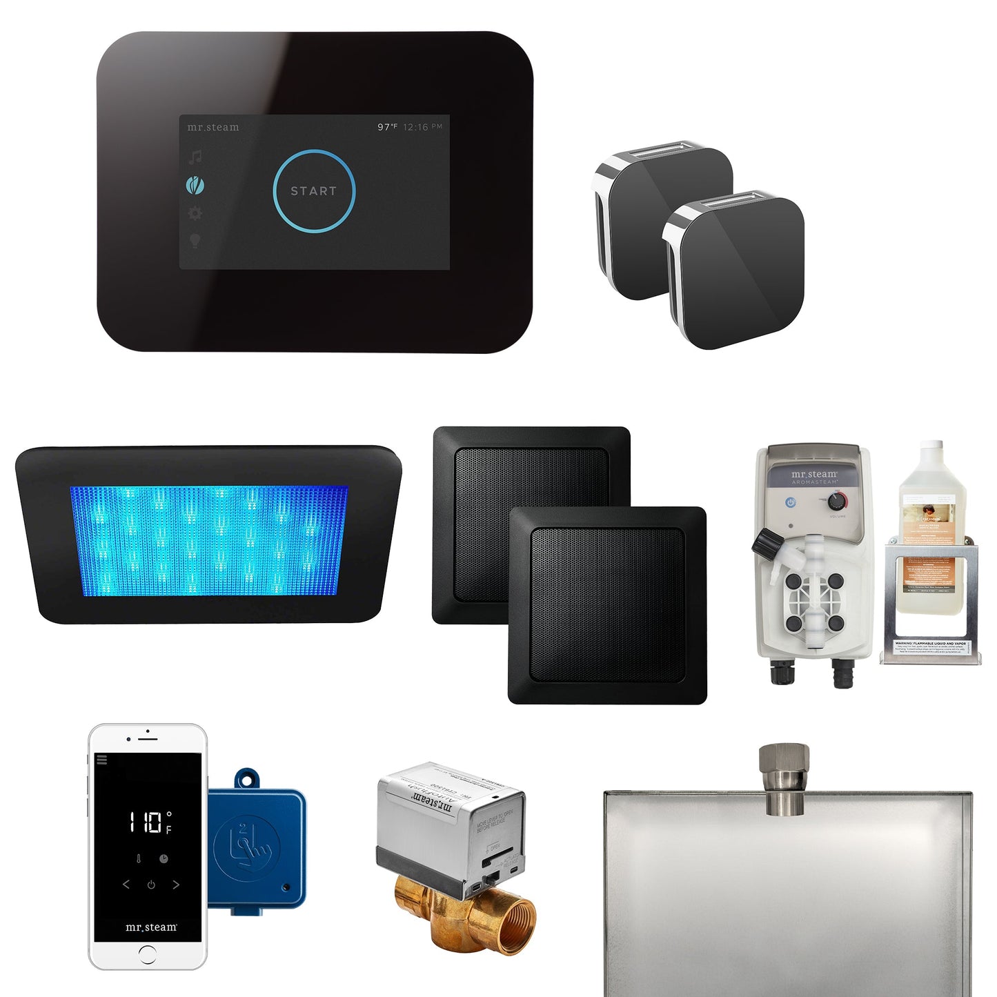 Mr. Steam iDream Max Package Black - I3DREAMXBK