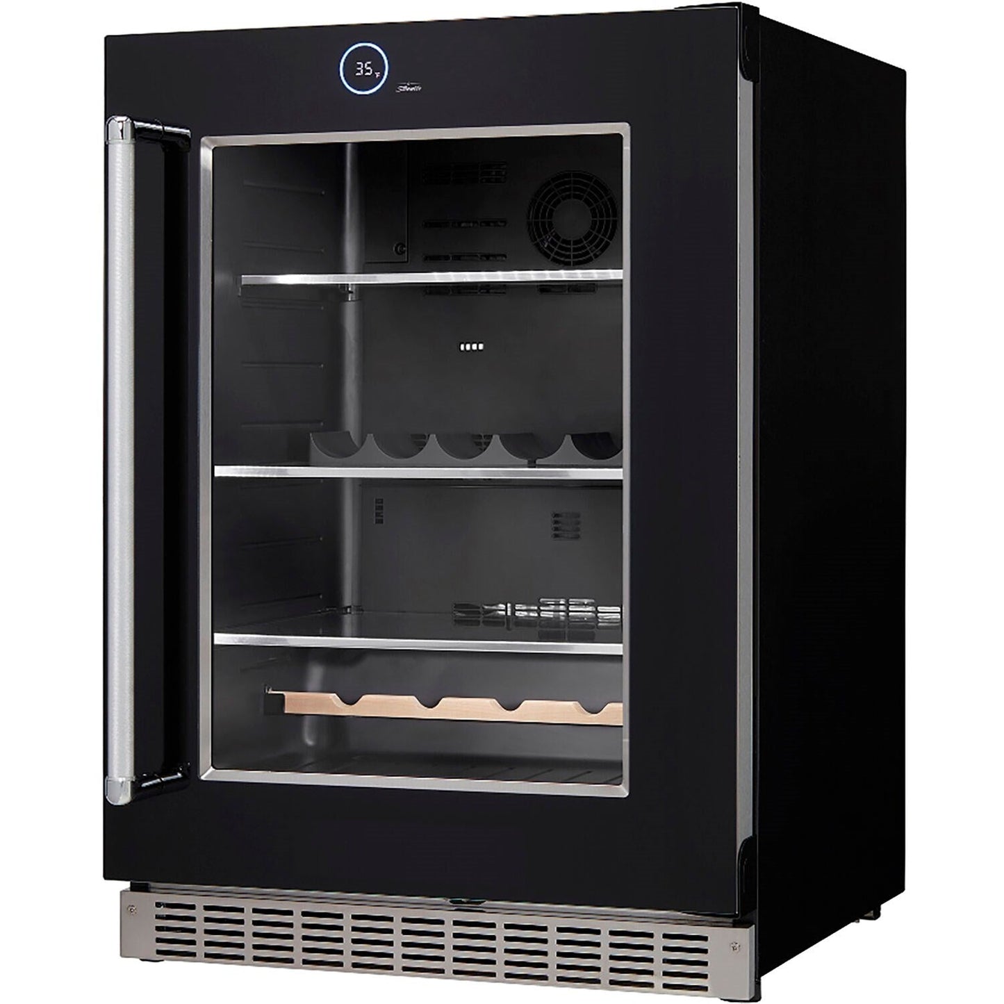 Danby - Silhouette Reserve Integrated Under-Counter Refrigerator, Left Swing -  SRVBC050L