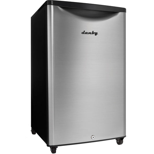 Danby - 4.4 CuFt. Contemporary Classic Outdoor Compact Refrigerator - DAR044A6BSLDBO