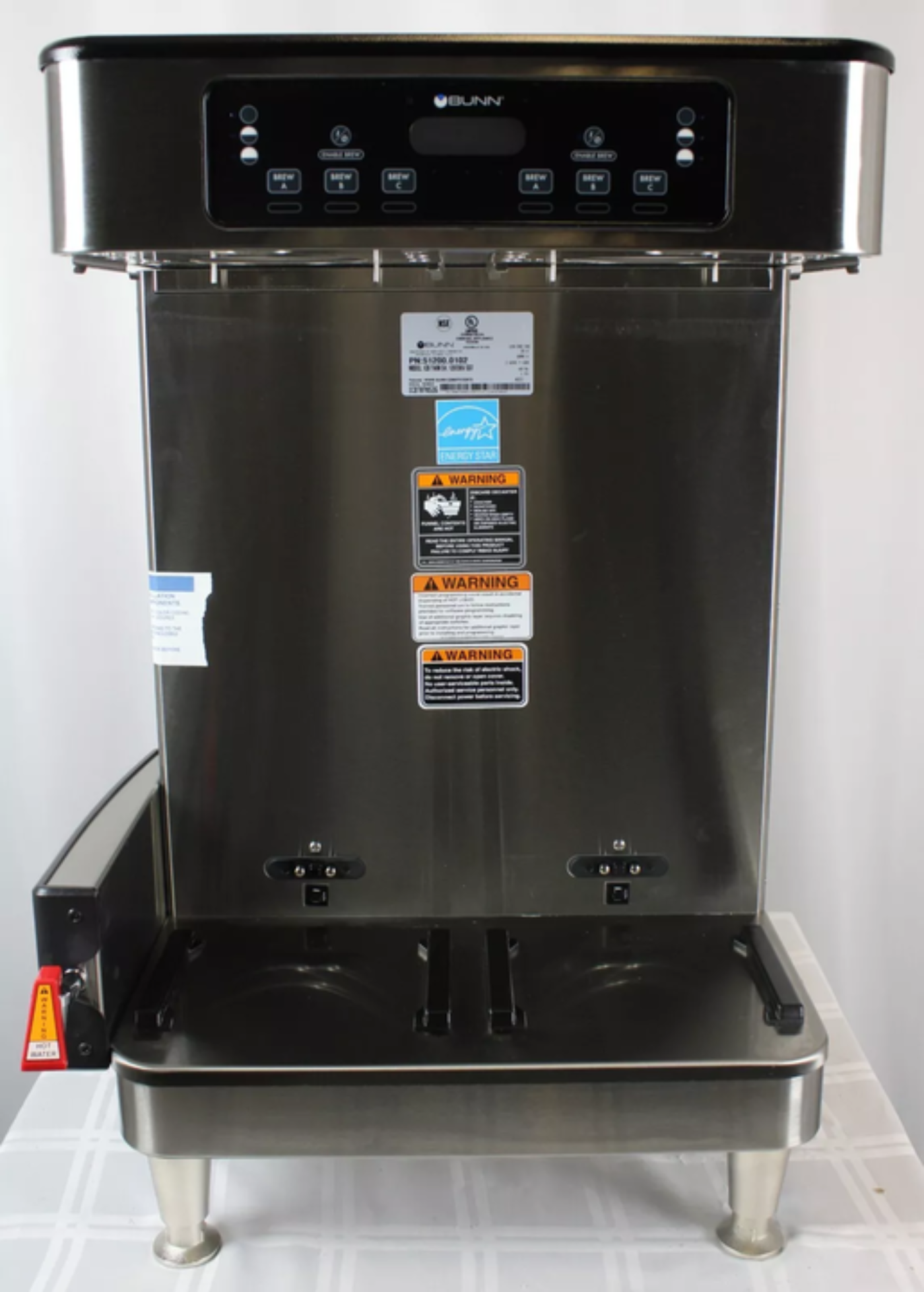 *Open Box* Bunn ICB Infusion 51200.0102 Twin Soft Heat Coffee Brewer - 1845OB512000102