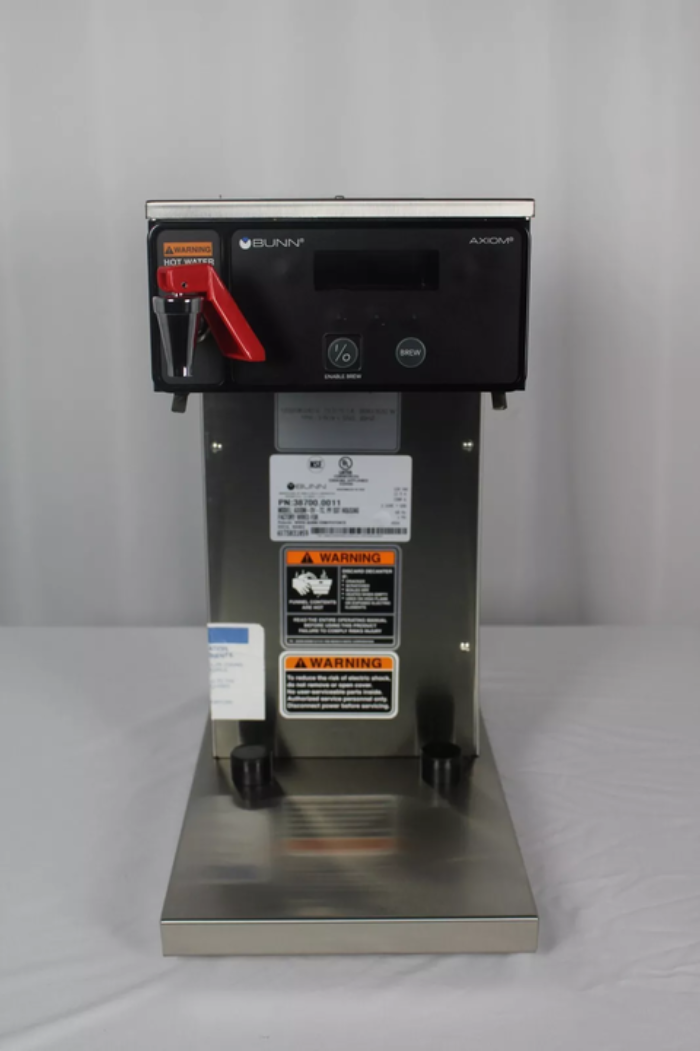 Ding & Dent Bunn 38700.0011 AXIOM-DV-TC Thermal Carafe 7.5 Gal. P/H Coffee Brew - DDBU387000011