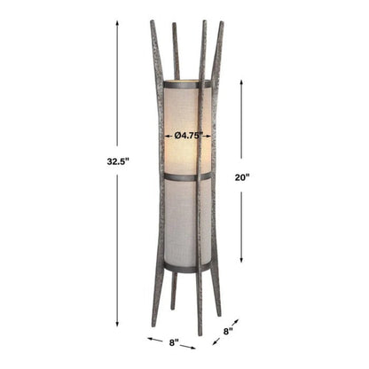 Uttermost Fortress Rustic Accent Lamp 30142-1 - 30142-1