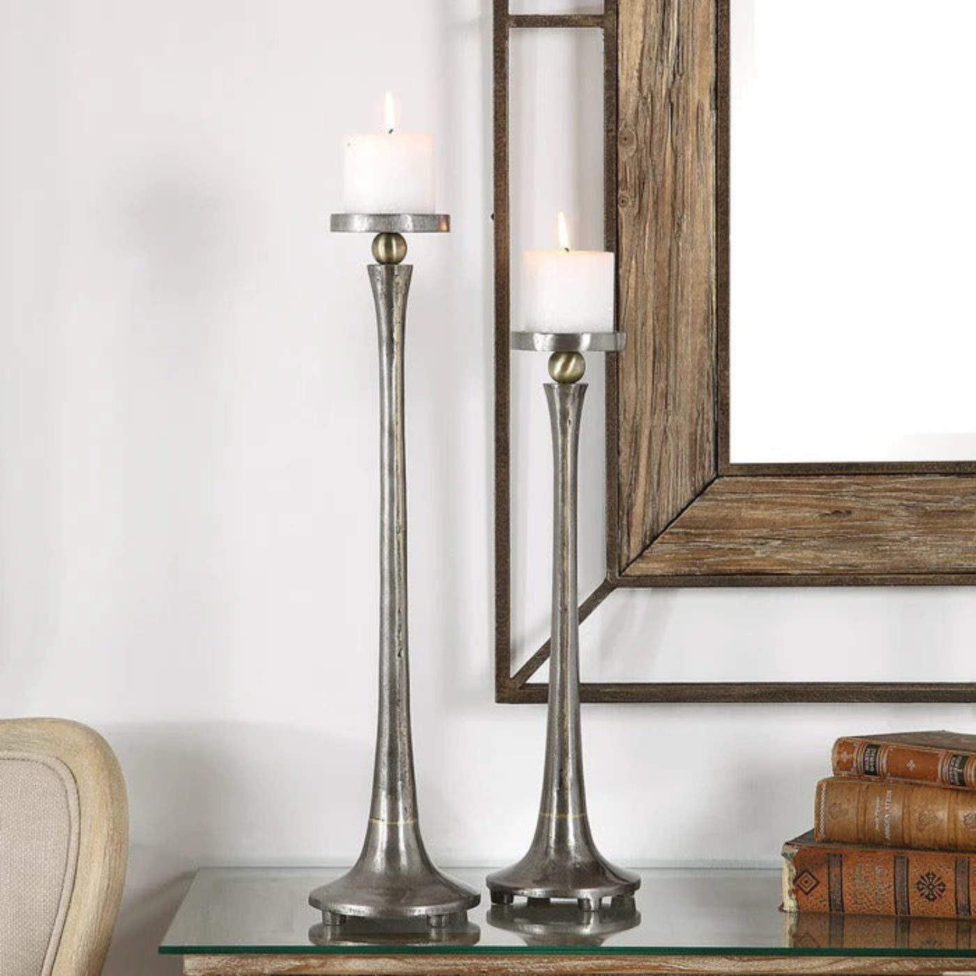 Uttermost Aliso Cast Iron Candleholders Set/2 18994 -  18994