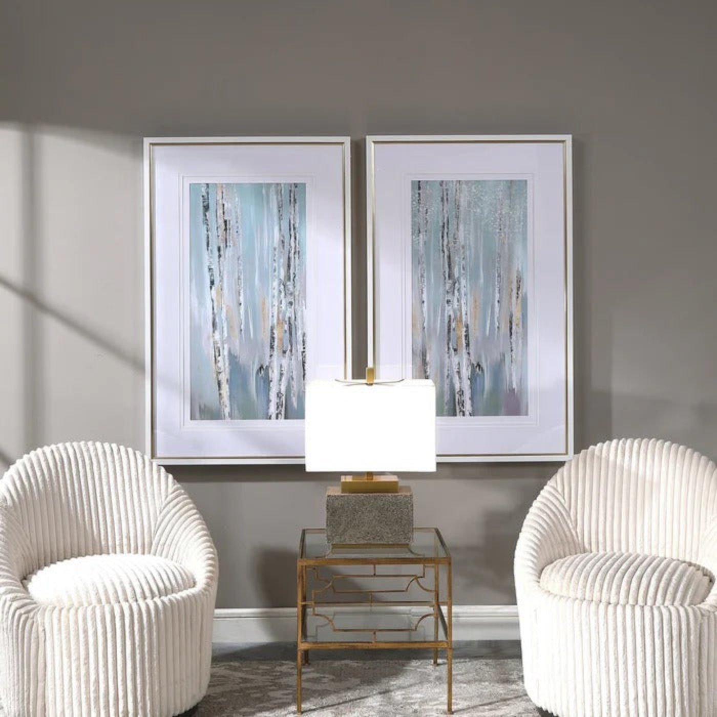 Uttermost Pandora's Forest Abstract Art, S/2 33721 -  S/2 33721